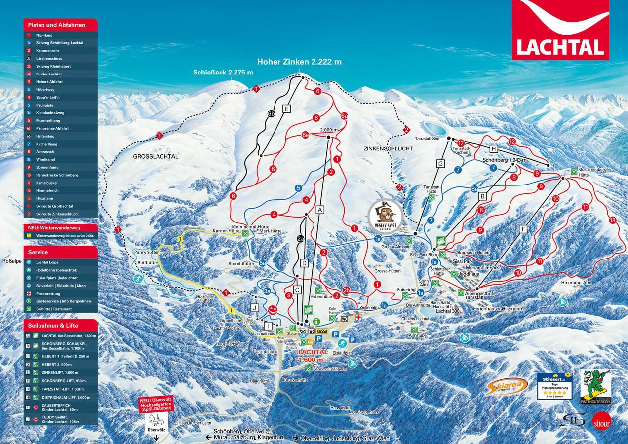 Vesely Svist Chalet Lachtal Buitenkant foto
